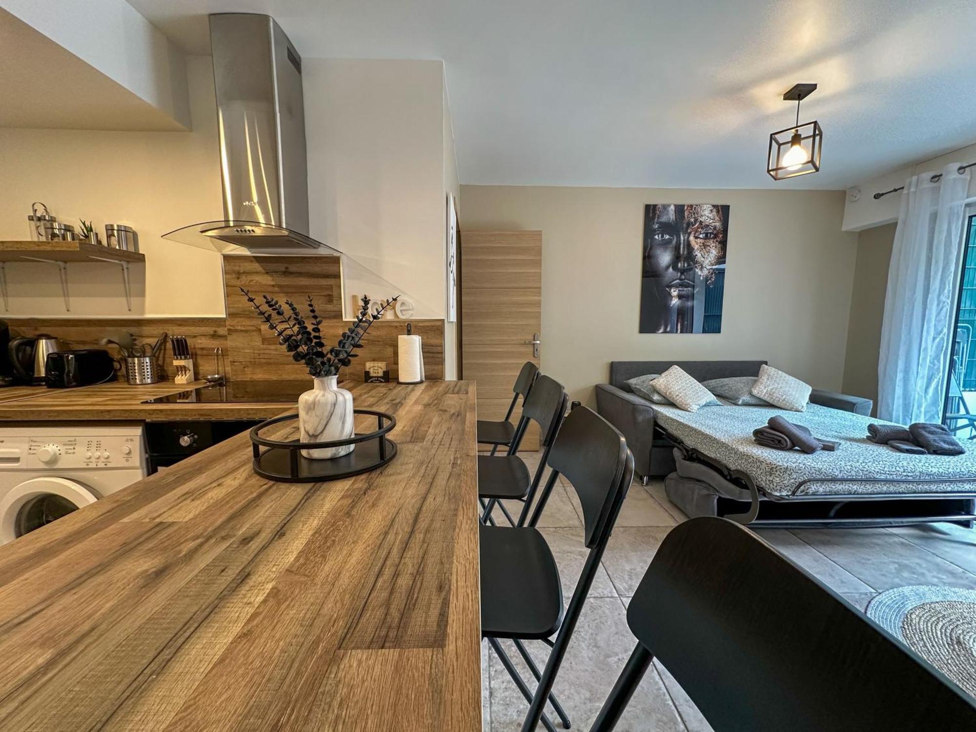 Cosy Madrid, Appartement Proche De La Mer Cannes Buitenkant foto